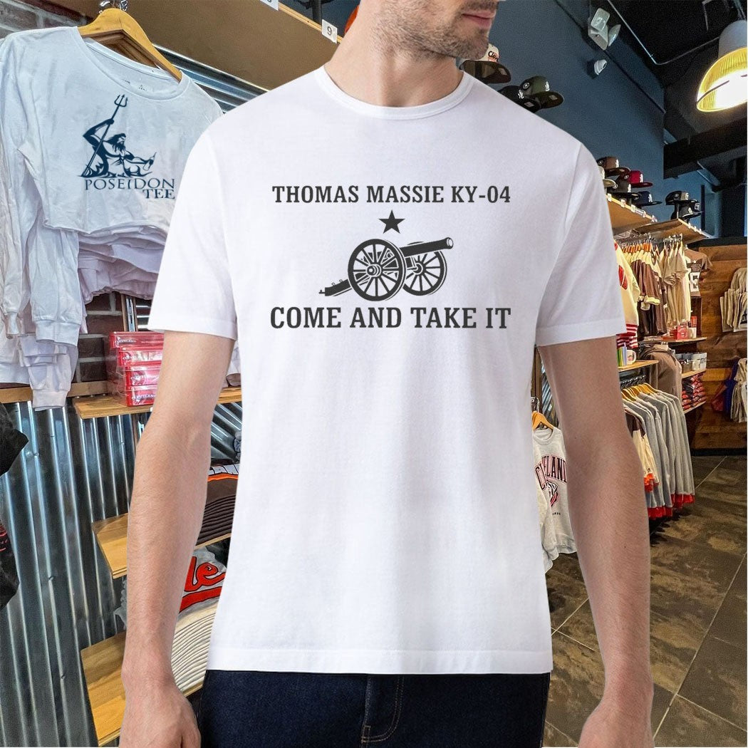 Thomas Massie Ky-04 Come And Take It T-shirt