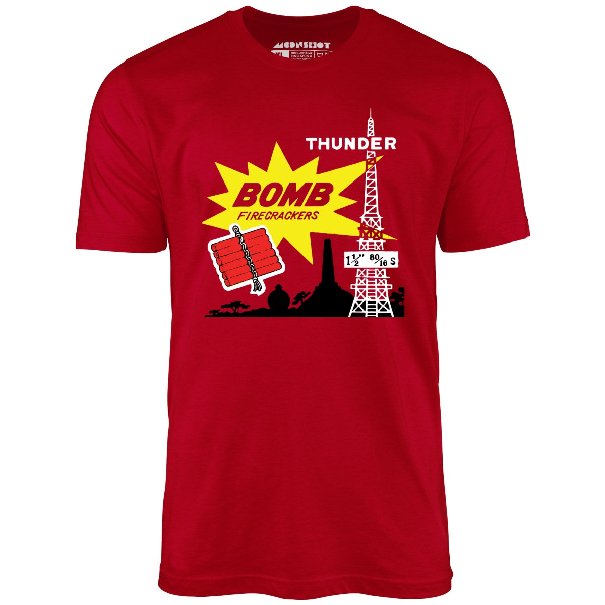 Thunder Bomb Retro Vintage Fireworks - Unisex T-Shirt