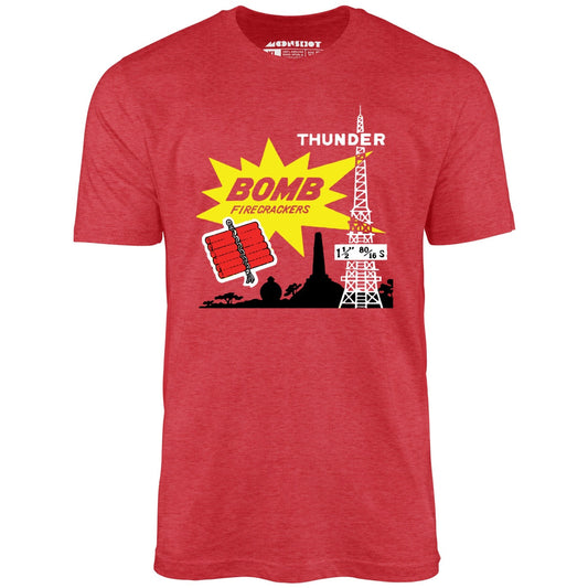 Thunder Bomb Retro Vintage Fireworks - Unisex T-Shirt