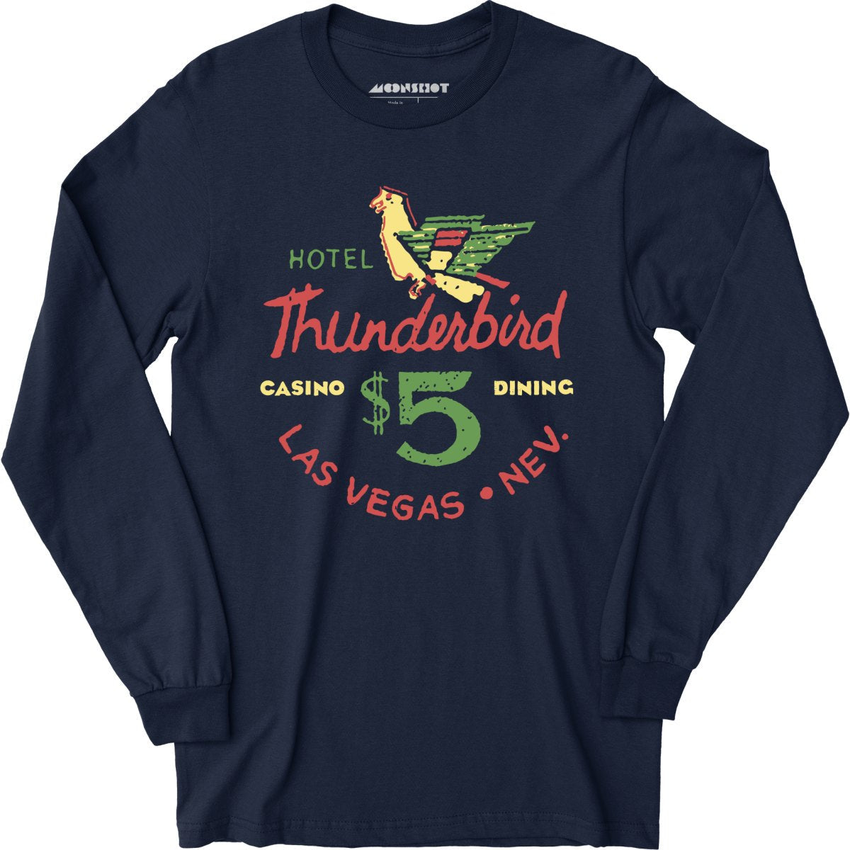 Thunderbird Hotel - Vintage Las Vegas - Long Sleeve T-Shirt