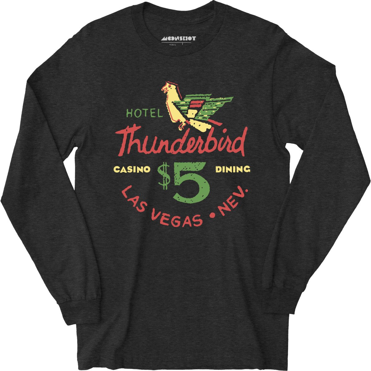 Thunderbird Hotel - Vintage Las Vegas - Long Sleeve T-Shirt