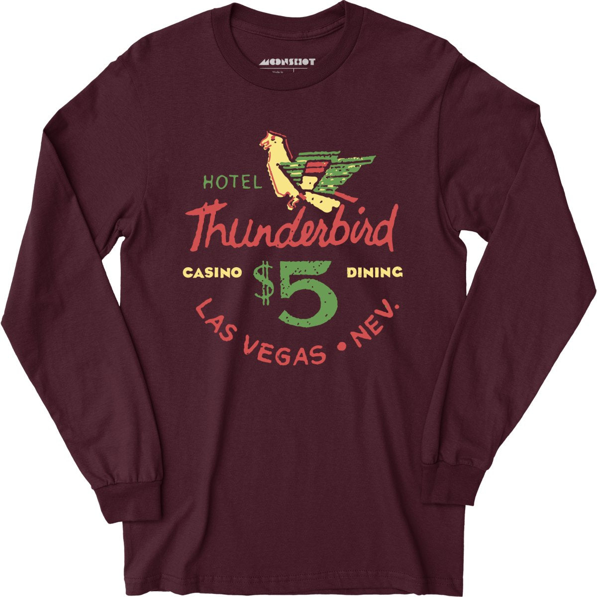 Thunderbird Hotel - Vintage Las Vegas - Long Sleeve T-Shirt
