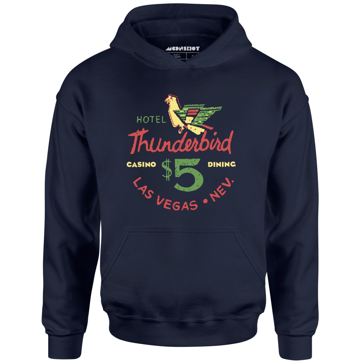 Thunderbird Hotel - Vintage Las Vegas - Unisex Hoodie