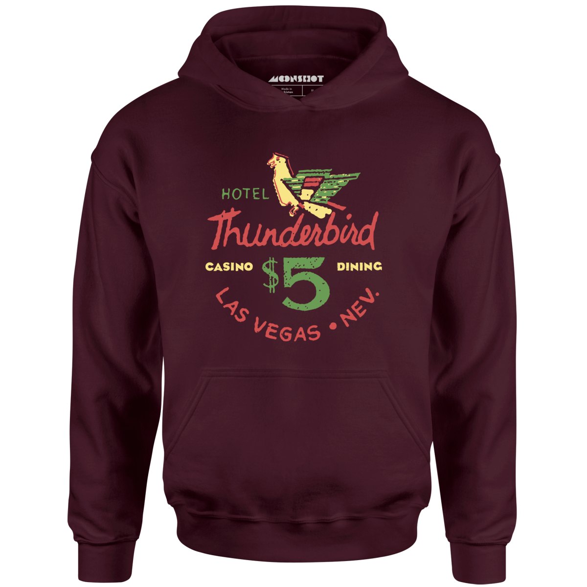 Thunderbird Hotel - Vintage Las Vegas - Unisex Hoodie