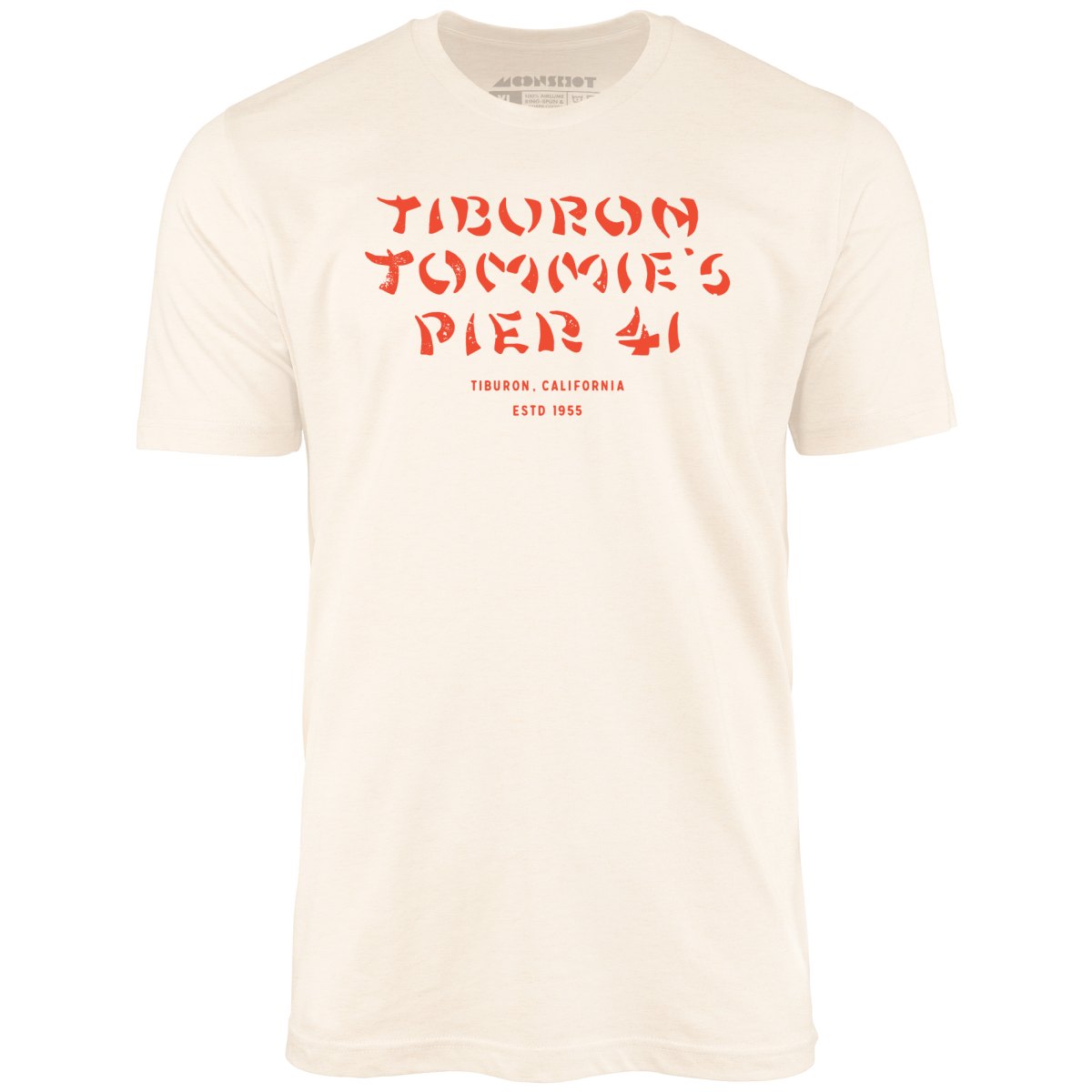 Tiburon Tommie's Pier 41 - Tiburon, CA - Vintage Tiki Bar - Unisex T-Shirt