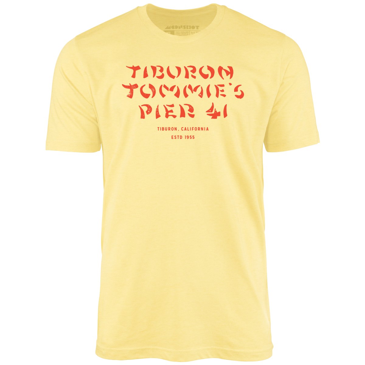 Tiburon Tommie's Pier 41 - Tiburon, CA - Vintage Tiki Bar - Unisex T-Shirt