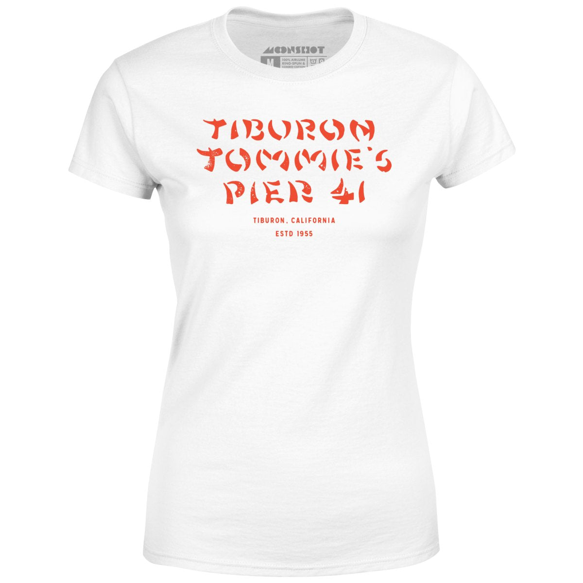 Tiburon Tommie's Pier 41 - Tiburon, CA - Vintage Tiki Bar - Women's T-Shirt