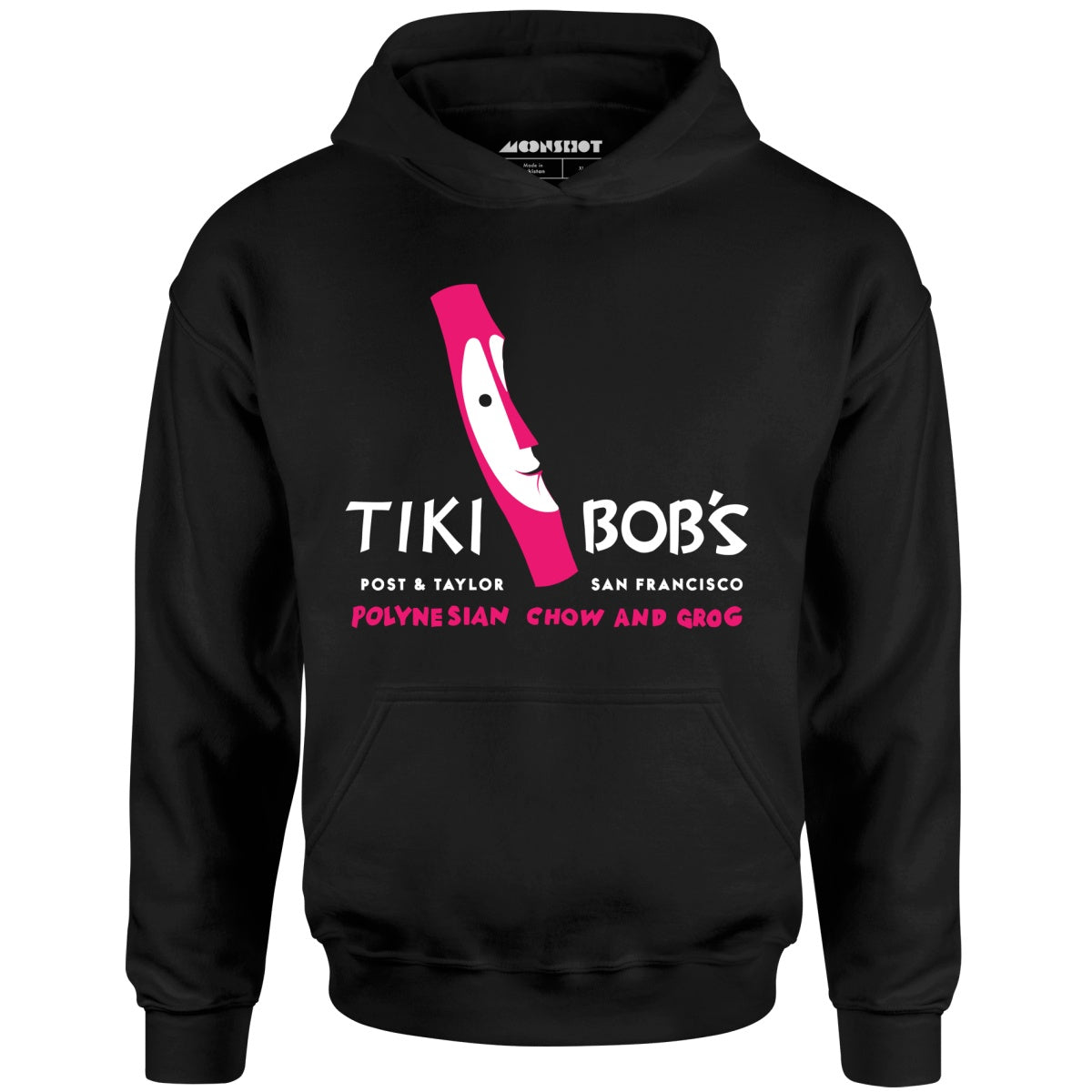 Tiki Bob's - San Francisco, CA - Vintage Tiki Bar - Unisex Hoodie