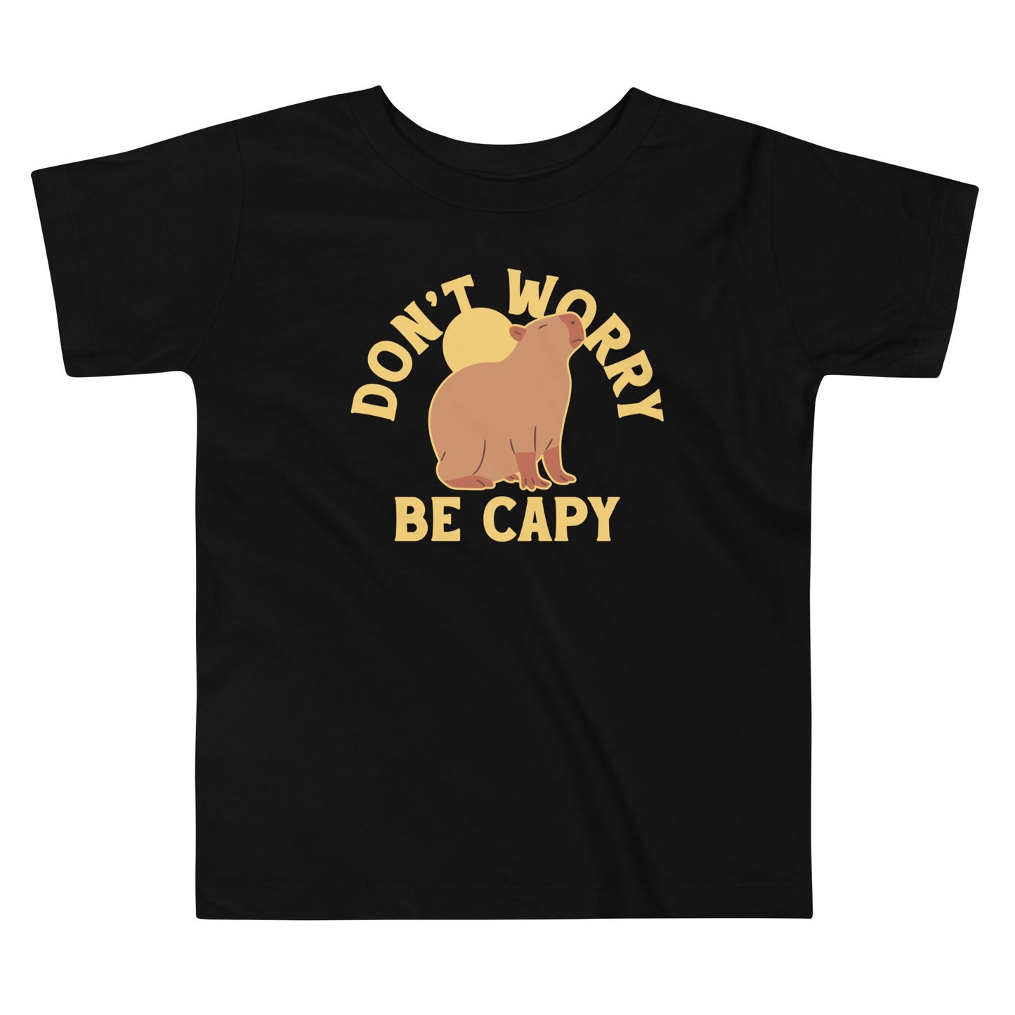 Don't Worry Be Capy Kid's Toddler Tee
