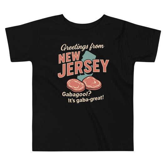 Greetings From New Jersey Kid's Toddler Tee