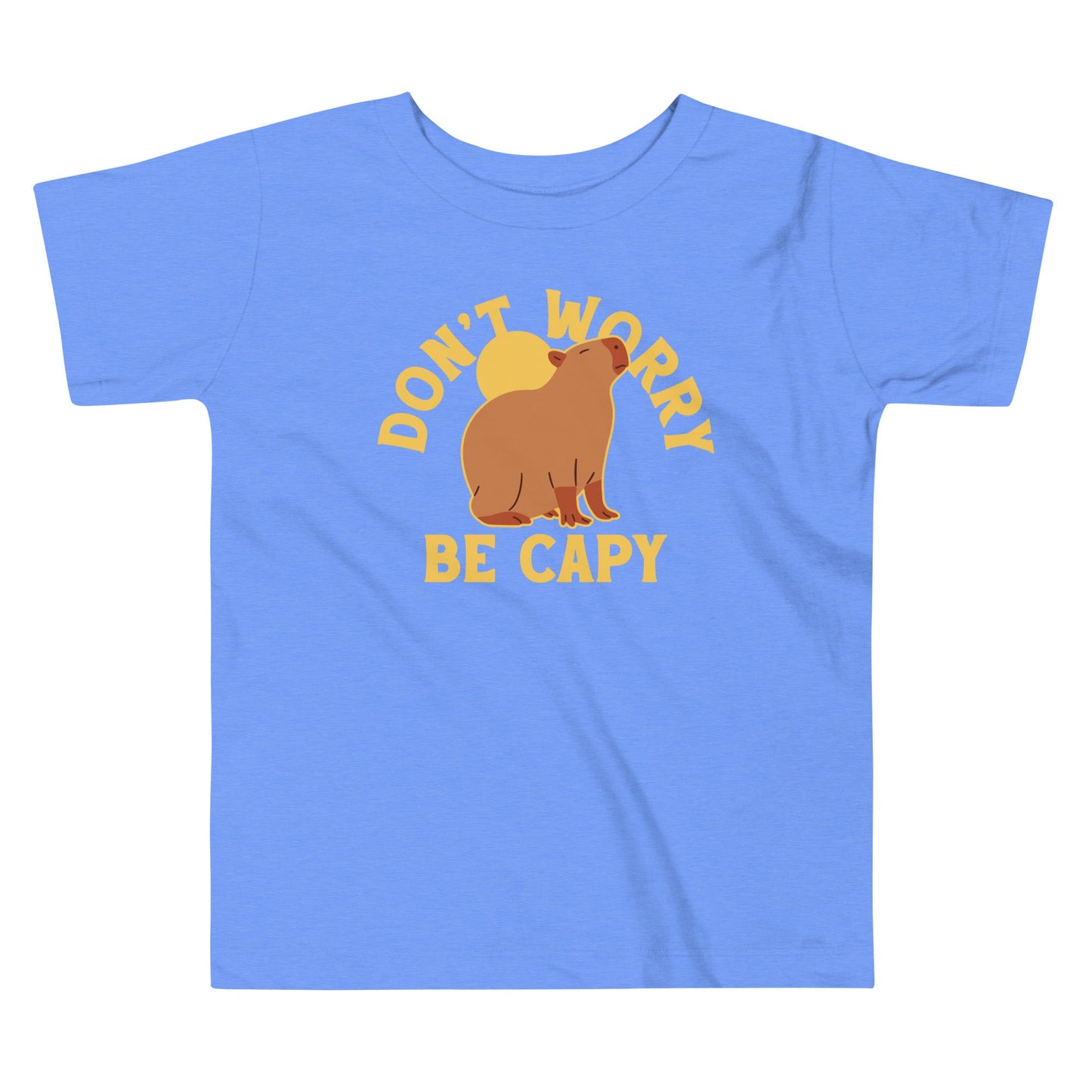 Don't Worry Be Capy Kid's Toddler Tee