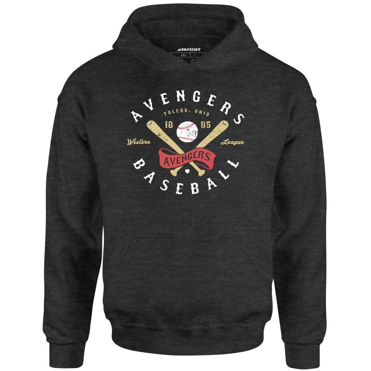 Toledo Avengers - Ohio - Vintage Defunct Baseball Teams - Unisex Hoodie
