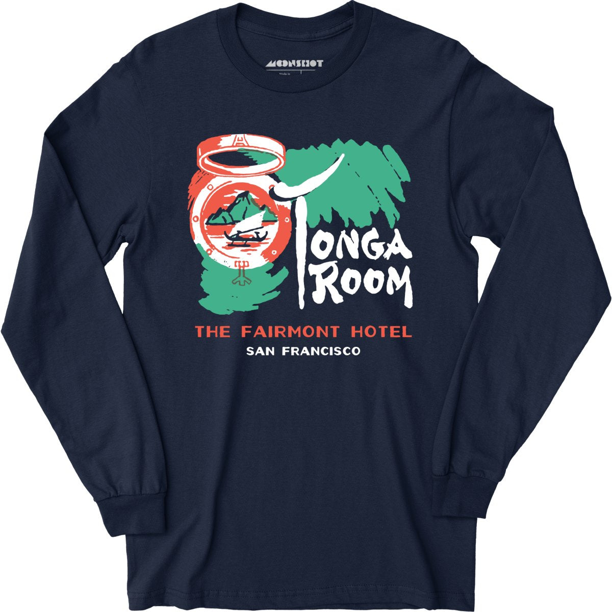 Tonga Room - San Francisco, CA - Vintage Tiki Bar - Long Sleeve T-Shirt