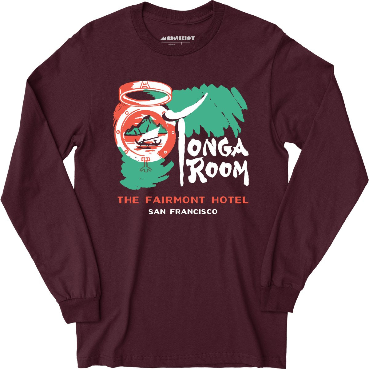 Tonga Room - San Francisco, CA - Vintage Tiki Bar - Long Sleeve T-Shirt
