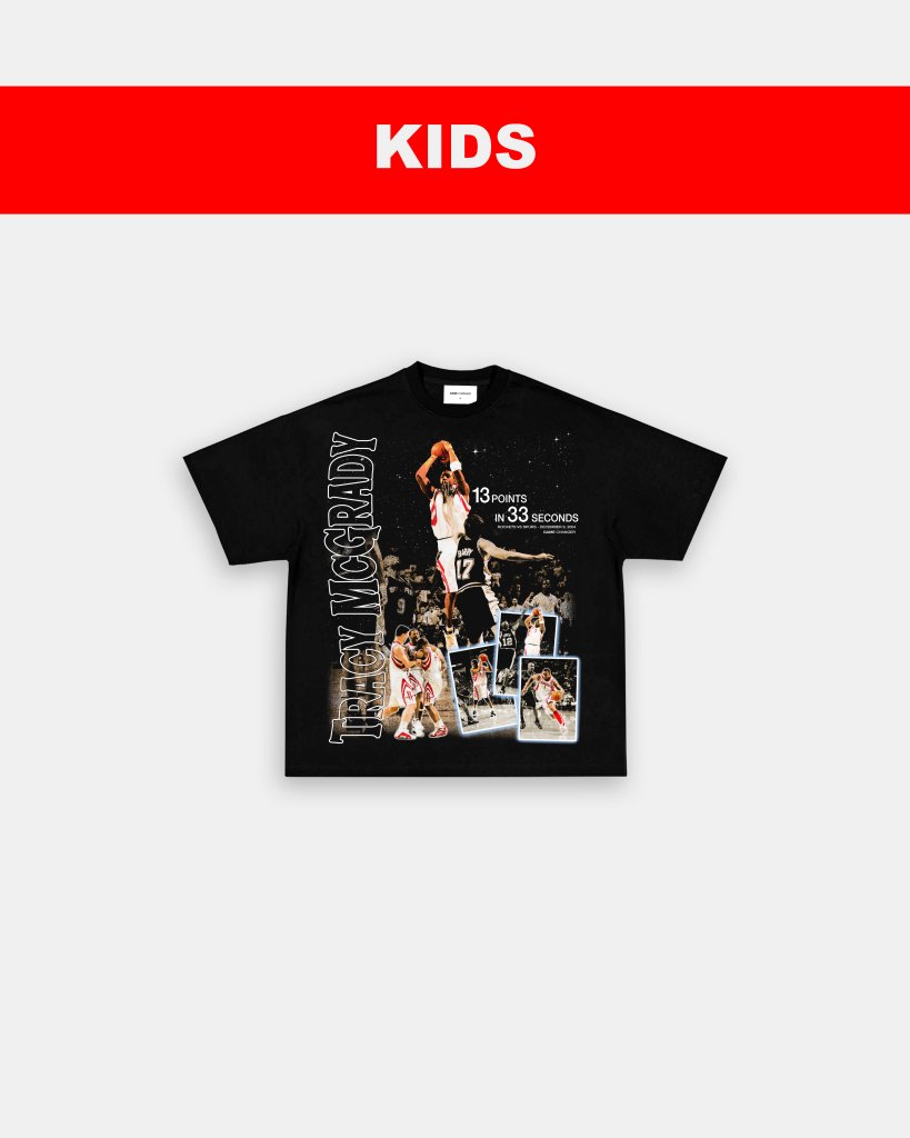 TRACY MCGRADY - ROCKETS - KIDS TEE - clothing by TeeHivey.com (Image 1)