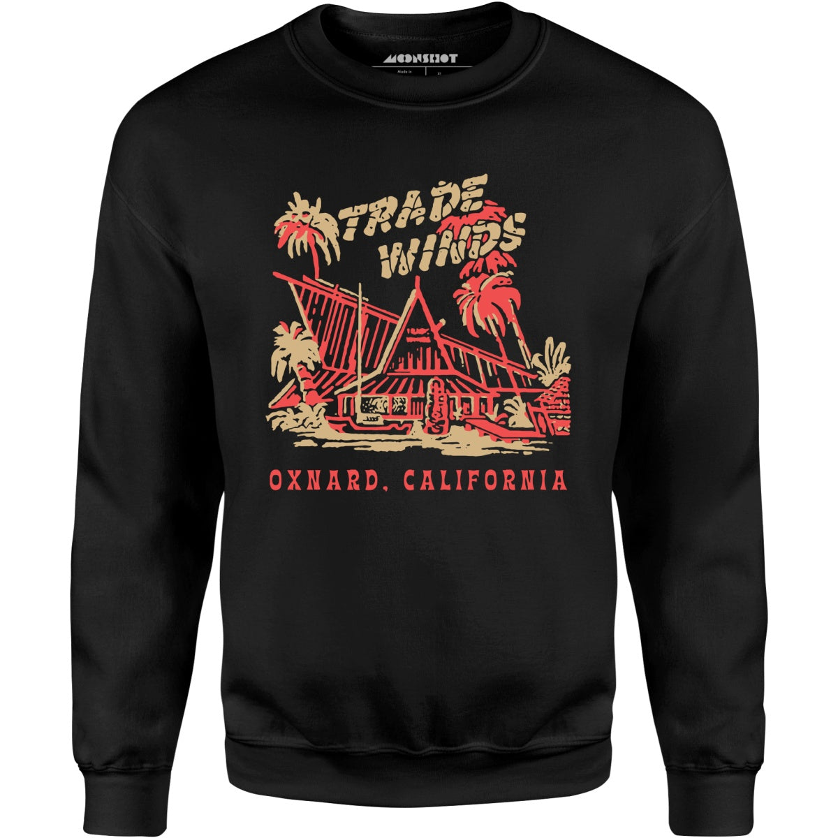 Trade Winds - Oxnard, CA - Vintage Tiki Bar - Unisex Sweatshirt