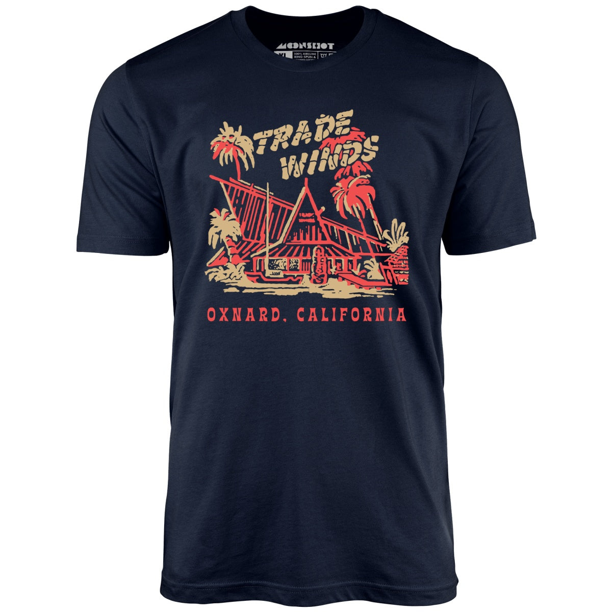 Trade Winds - Oxnard, CA - Vintage Tiki Bar - Unisex T-Shirt