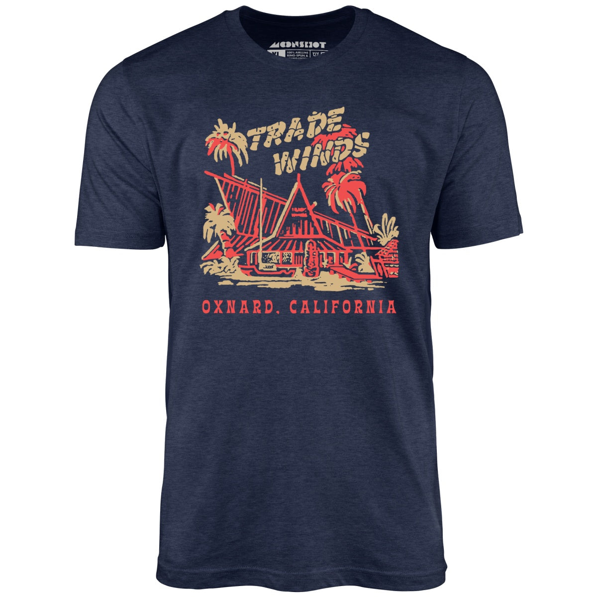 Trade Winds - Oxnard, CA - Vintage Tiki Bar - Unisex T-Shirt