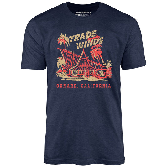 Trade Winds - Oxnard, CA - Vintage Tiki Bar - Unisex T-Shirt