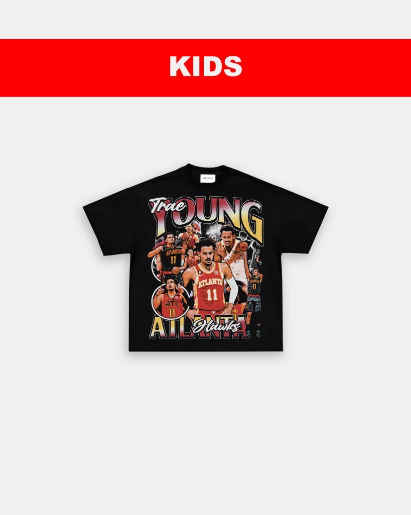 TRAE YOUNG - KIDS TEE - clothing by TeeHivey.com (Image 1)