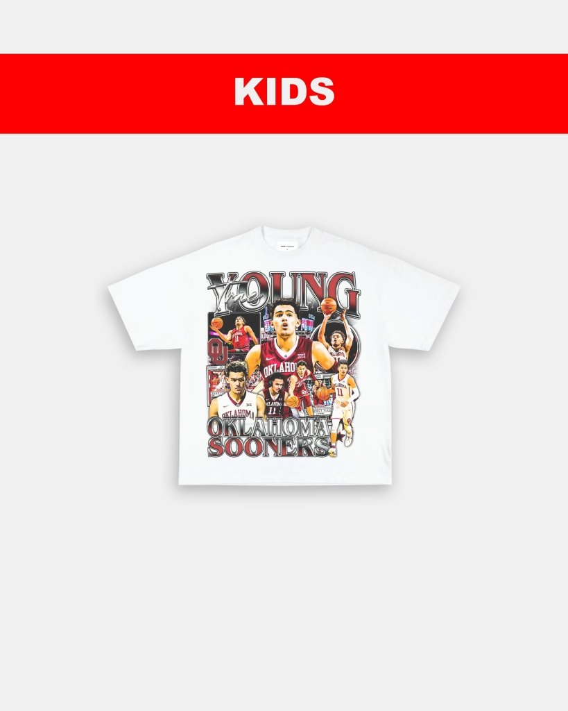 TRAE YOUNG - OKLAHOMA - KIDS TEE - clothing by TeeHivey.com (Image 4)