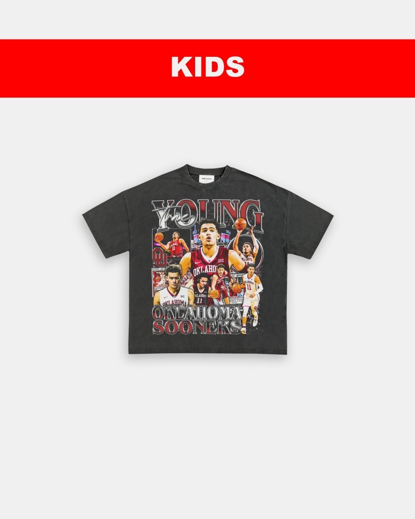 TRAE YOUNG - OKLAHOMA - KIDS TEE - clothing by TeeHivey.com (Image 3)