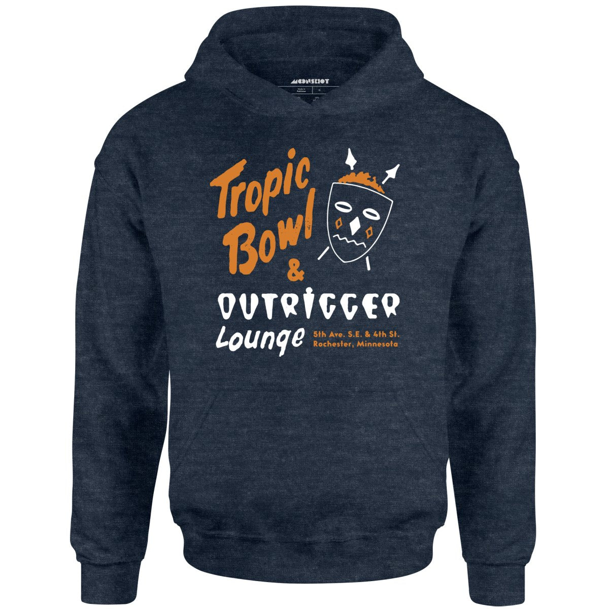 Tropic Bowl - Rochester, MN - Vintage Bowling Alley - Unisex Hoodie