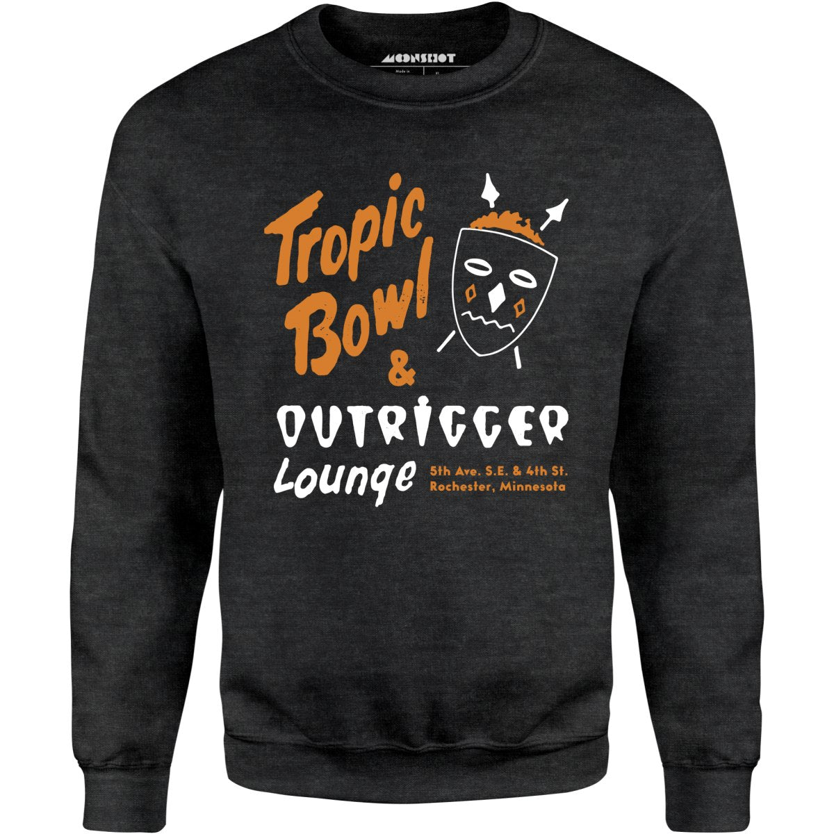 Tropic Bowl - Rochester, MN - Vintage Bowling Alley - Unisex Sweatshirt