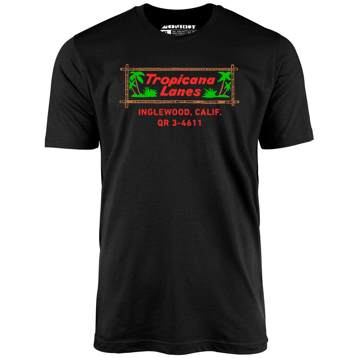 Tropicana Lanes - Inglewood, CA - Vintage Bowling Alley - Unisex T-Shirt
