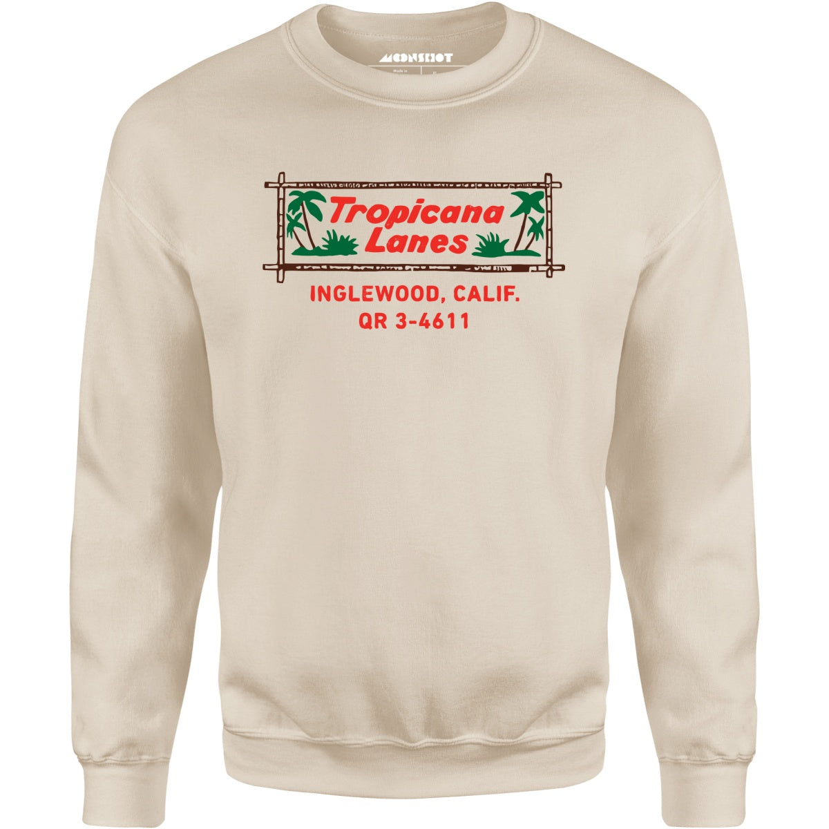 Tropicana Lanes - Inglewood, CA - Vintage Bowling Alley - Unisex Sweatshirt