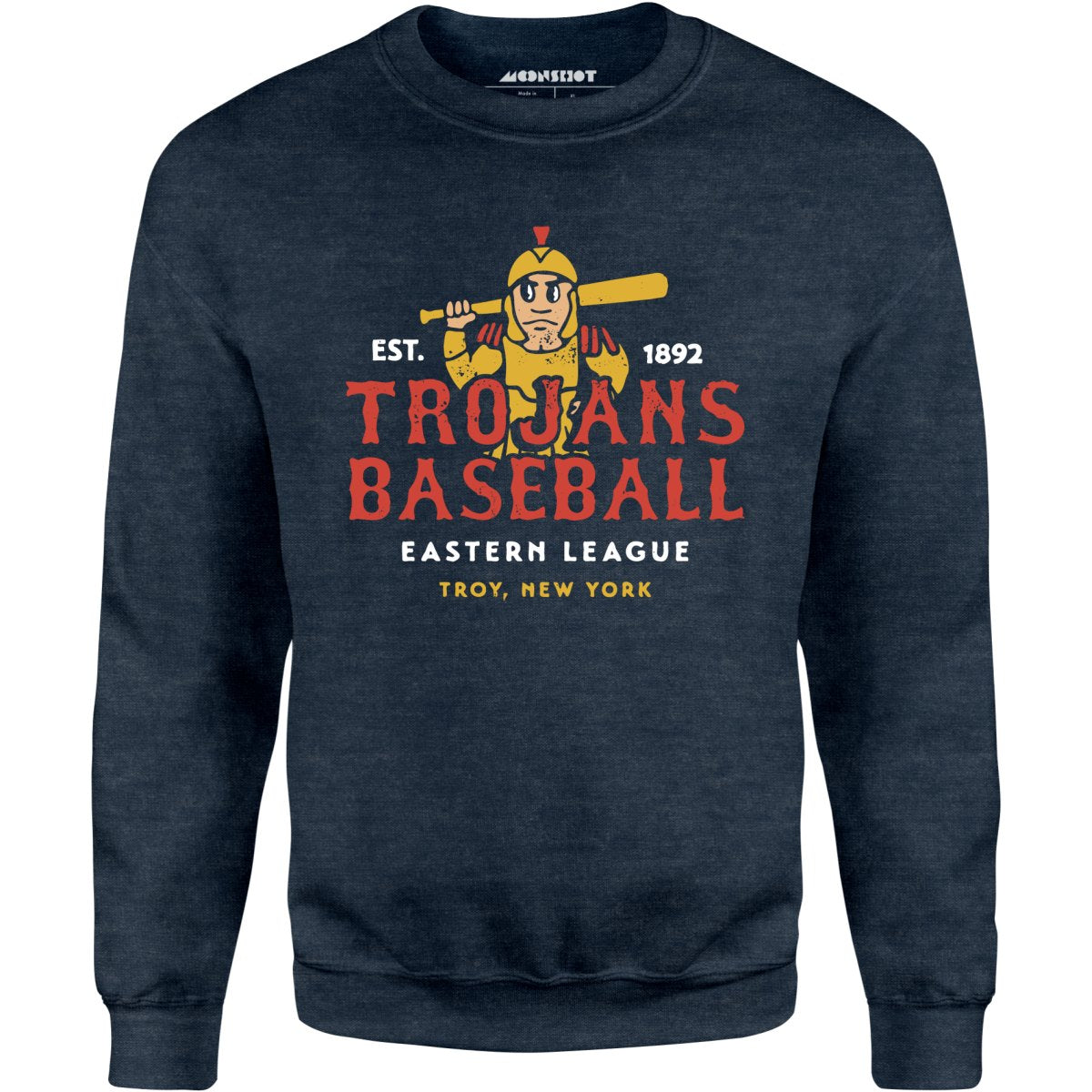 Troy Trojans - New York - Vintage Defunct Baseball Teams - Unisex Sweatshirt