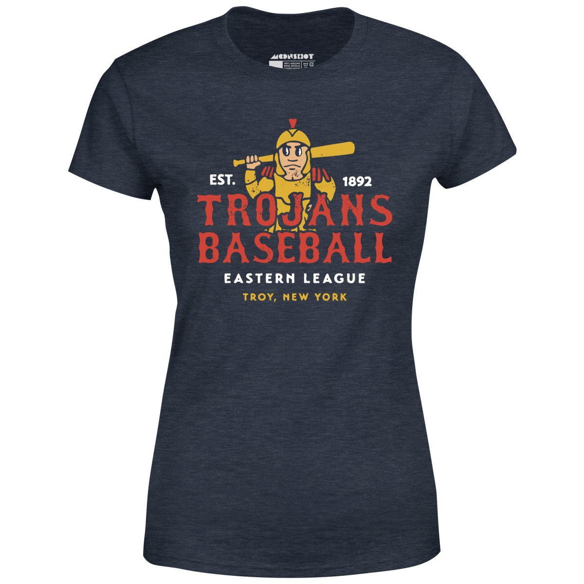 Troy Trojans - New York - Vintage Defunct Baseball Teams - Women's T-Shirt