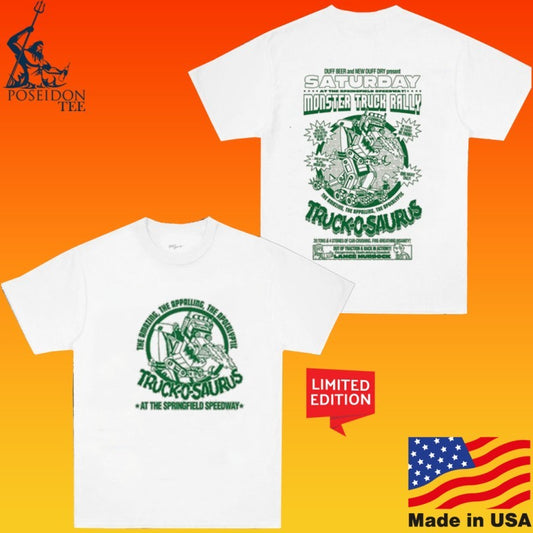 Truck-o-saurus At The Springfield Speedway T-shirt