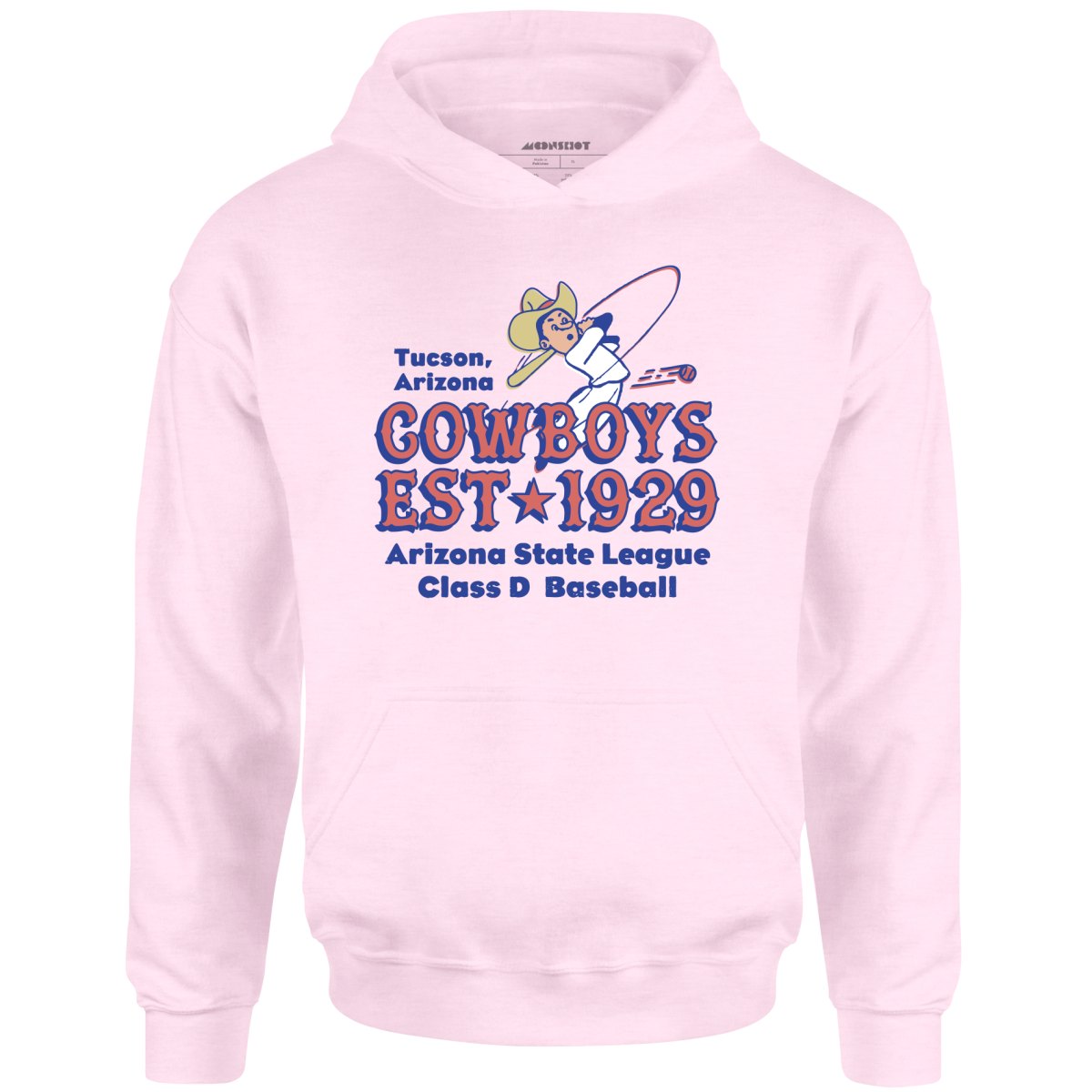 Tucson Cowboys - Arizona - Vintage Defunct Baseball Teams - Unisex Hoodie