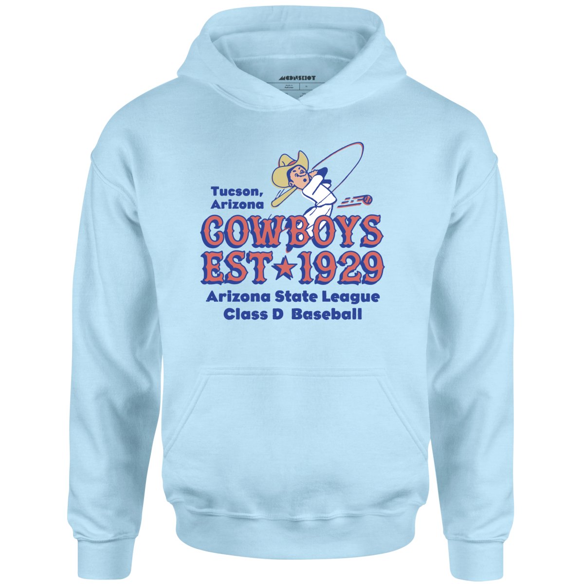 Tucson Cowboys - Arizona - Vintage Defunct Baseball Teams - Unisex Hoodie