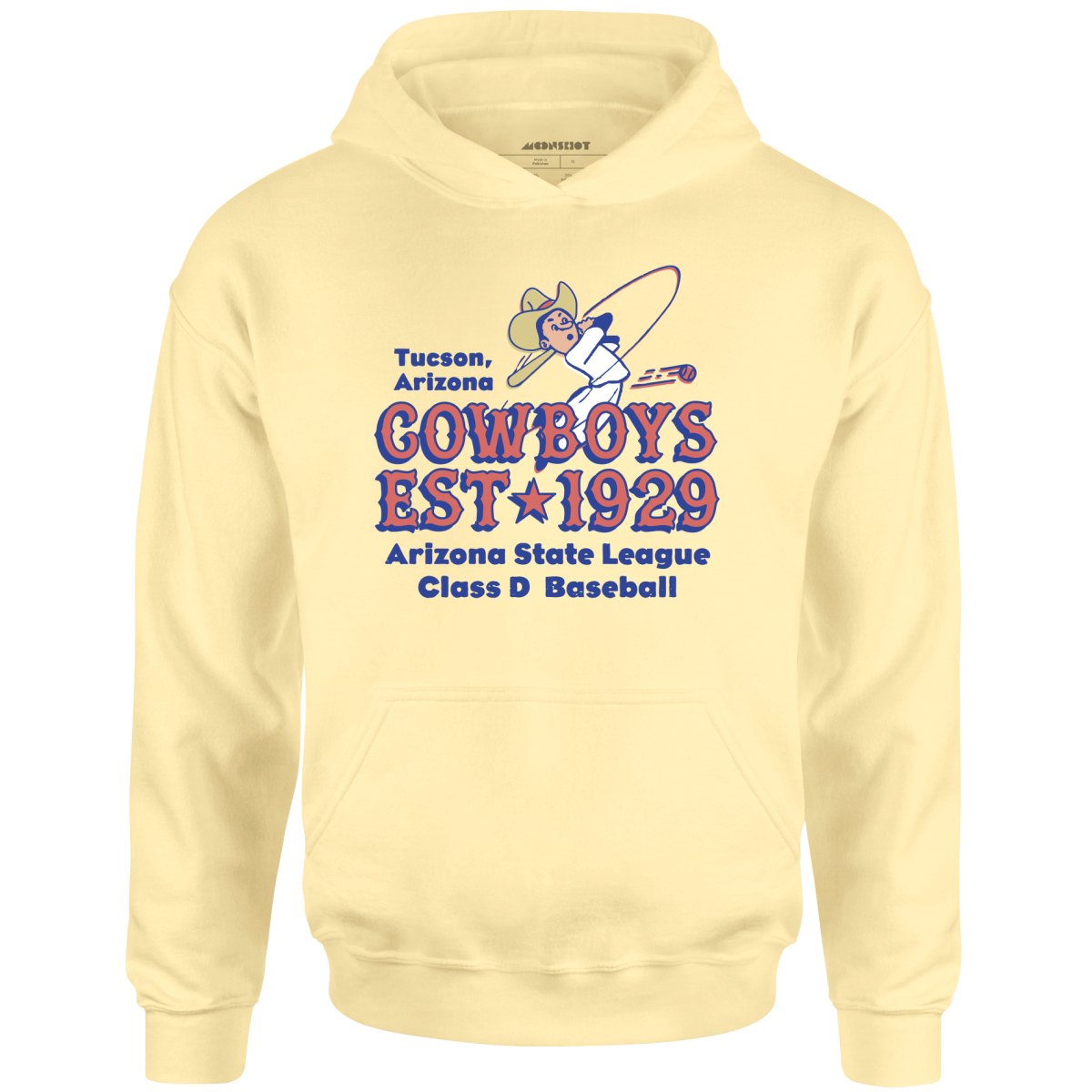 Tucson Cowboys - Arizona - Vintage Defunct Baseball Teams - Unisex Hoodie