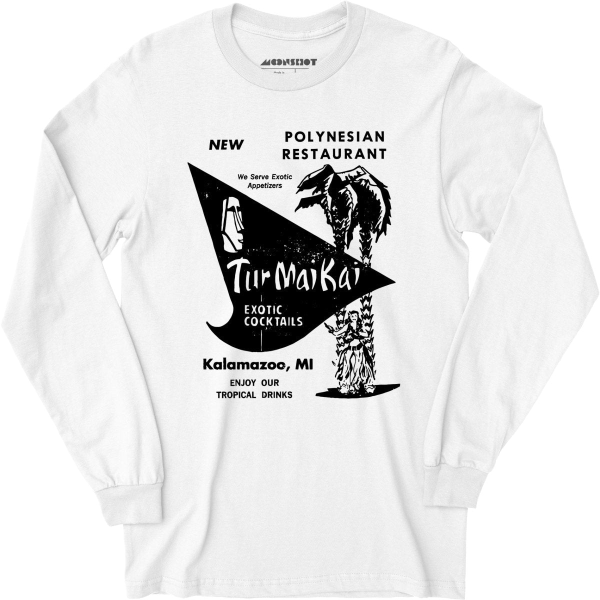 Tur Mai Kai - Kalamazoo, MI - Vintage Tiki Bar - Long Sleeve T-Shirt