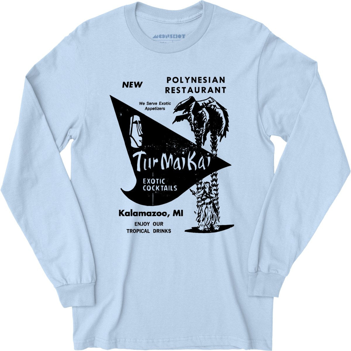 Tur Mai Kai - Kalamazoo, MI - Vintage Tiki Bar - Long Sleeve T-Shirt