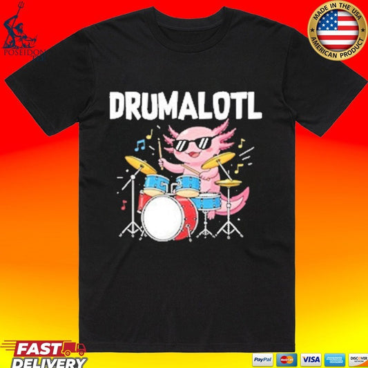 Twisted Thread Drumalotl T-shirt