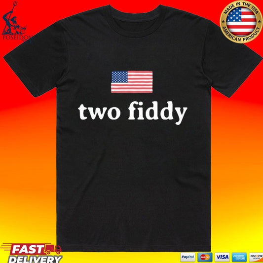Two Fiddy Crusher Lite Shrunken T-shirt