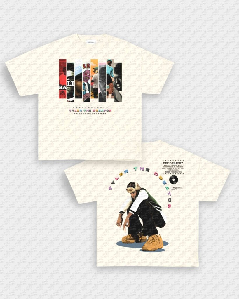 TYLER DISCOGRAPHY TEE - [DS] - clothing by TeeHivey.com (Image 3)