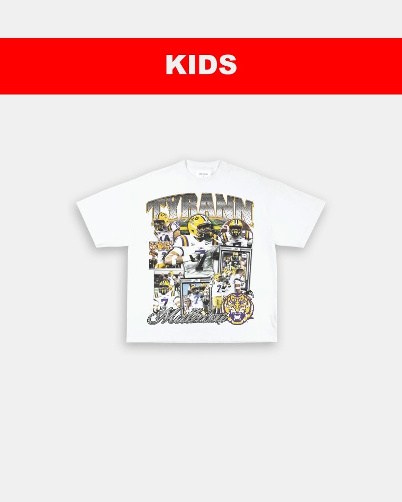 TYRANN MATHIEU - LSU - KIDS TEE - clothing by TeeHivey.com (Image 2)