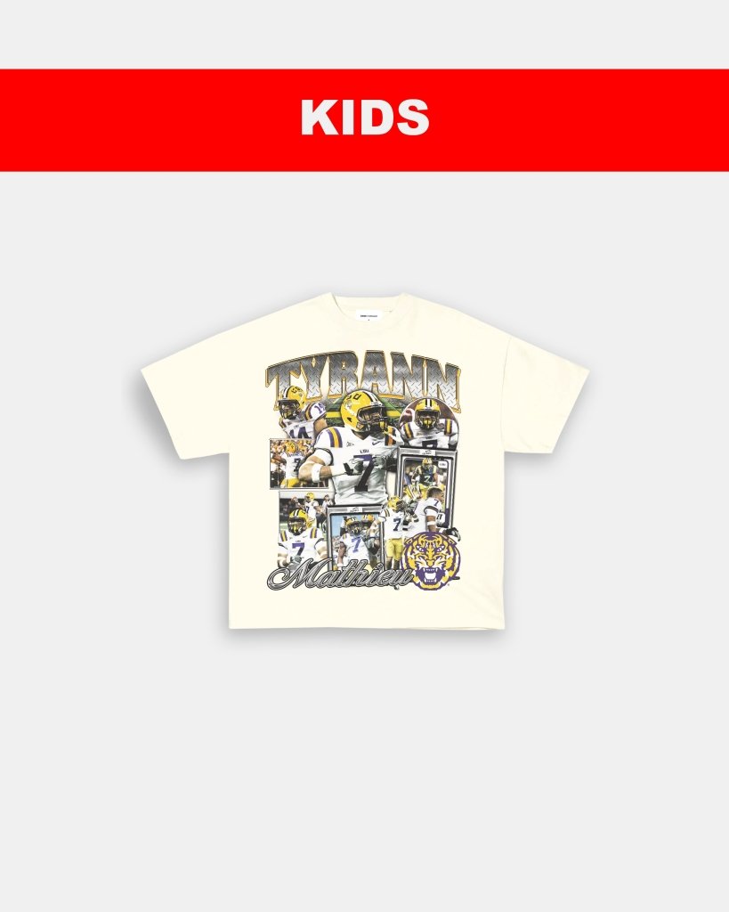 TYRANN MATHIEU - LSU - KIDS TEE - clothing by TeeHivey.com (Image 4)