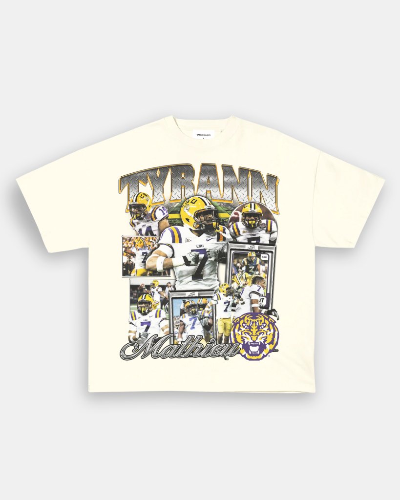 TYRANN MATHIEU - LSU TEE - clothing by TeeHivey.com (Image 2)