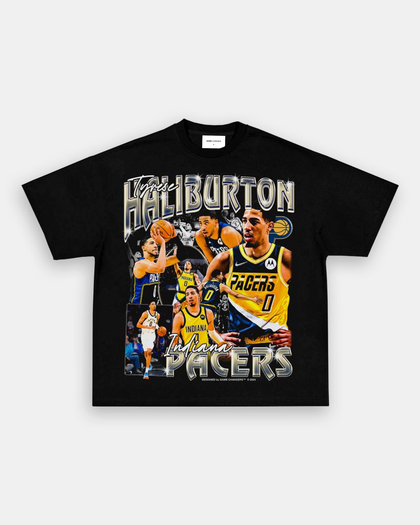 TYRESE HALIBURTON V2 TEE - clothing by TeeHivey.com (Image 3)