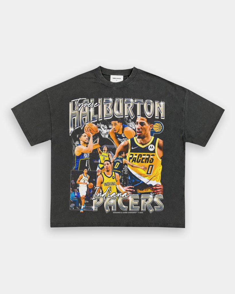 TYRESE HALIBURTON V2 TEE - clothing by TeeHivey.com (Image 1)