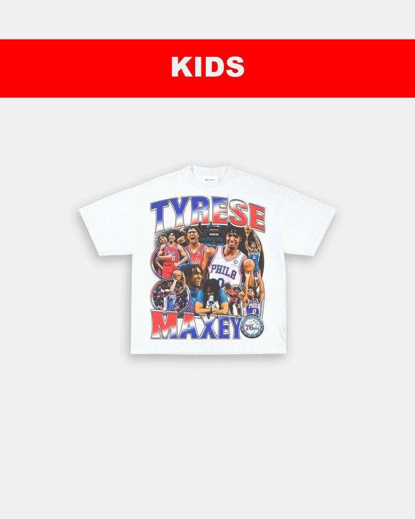 TYRESE MAXEY - KIDS TEE - clothing by TeeHivey.com (Image 2)