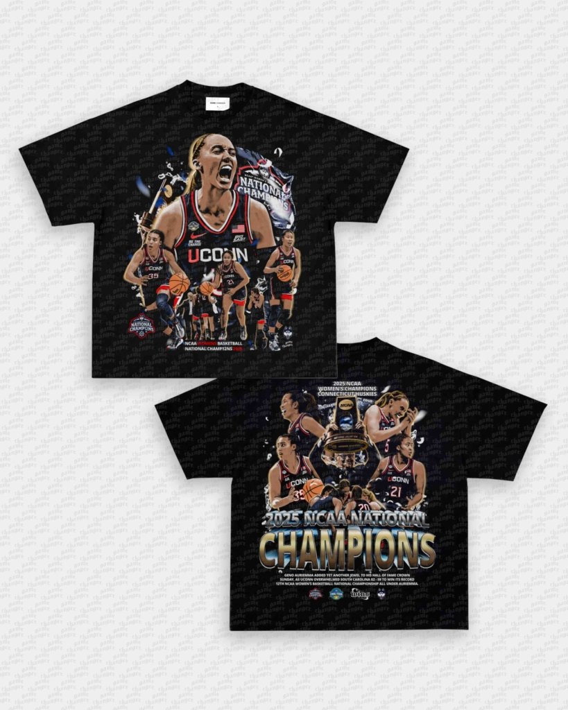 UCONN WOMENS NATTY CHAMPS TEE - [DS] - clothing by TeeHivey.com (Image 1)
