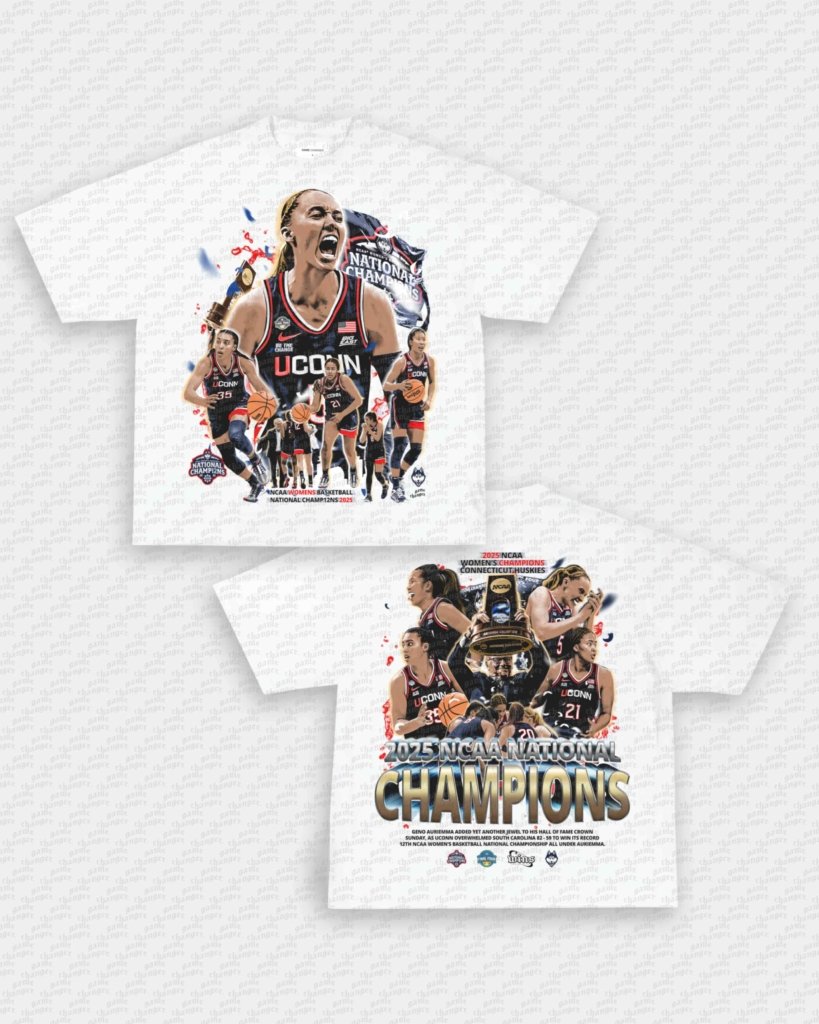 UCONN WOMENS NATTY CHAMPS TEE - [DS] - clothing by TeeHivey.com (Image 3)
