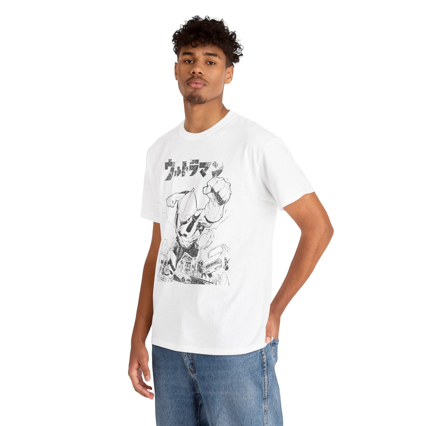 Vintage Restored Ultraman Graphic Tee From The 70's